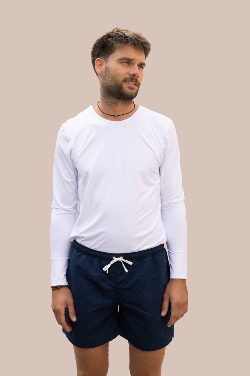 MARLON BLANC - Les UltraViolettes - Maillots de bain & vêtements anti - UV UPF50+ éthiques et responsables pour toute la famille