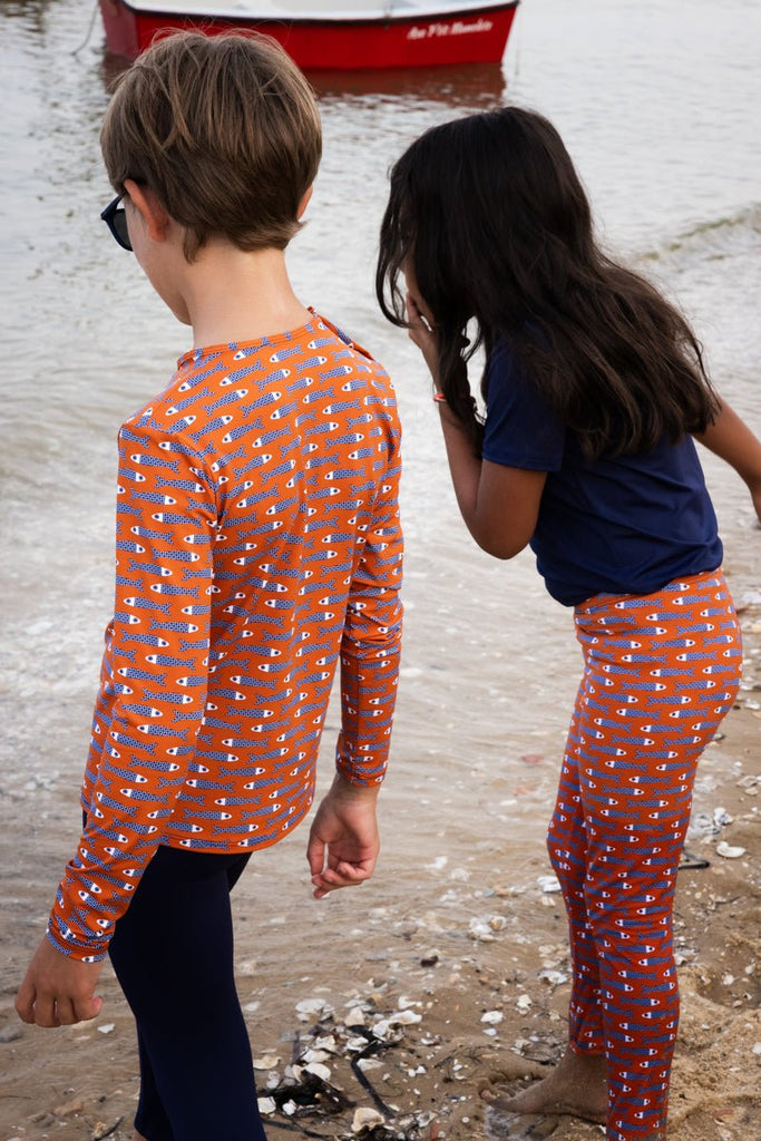 maillots de bain enfant anti-uv upf50+ écoresponsables les ultraviolettes