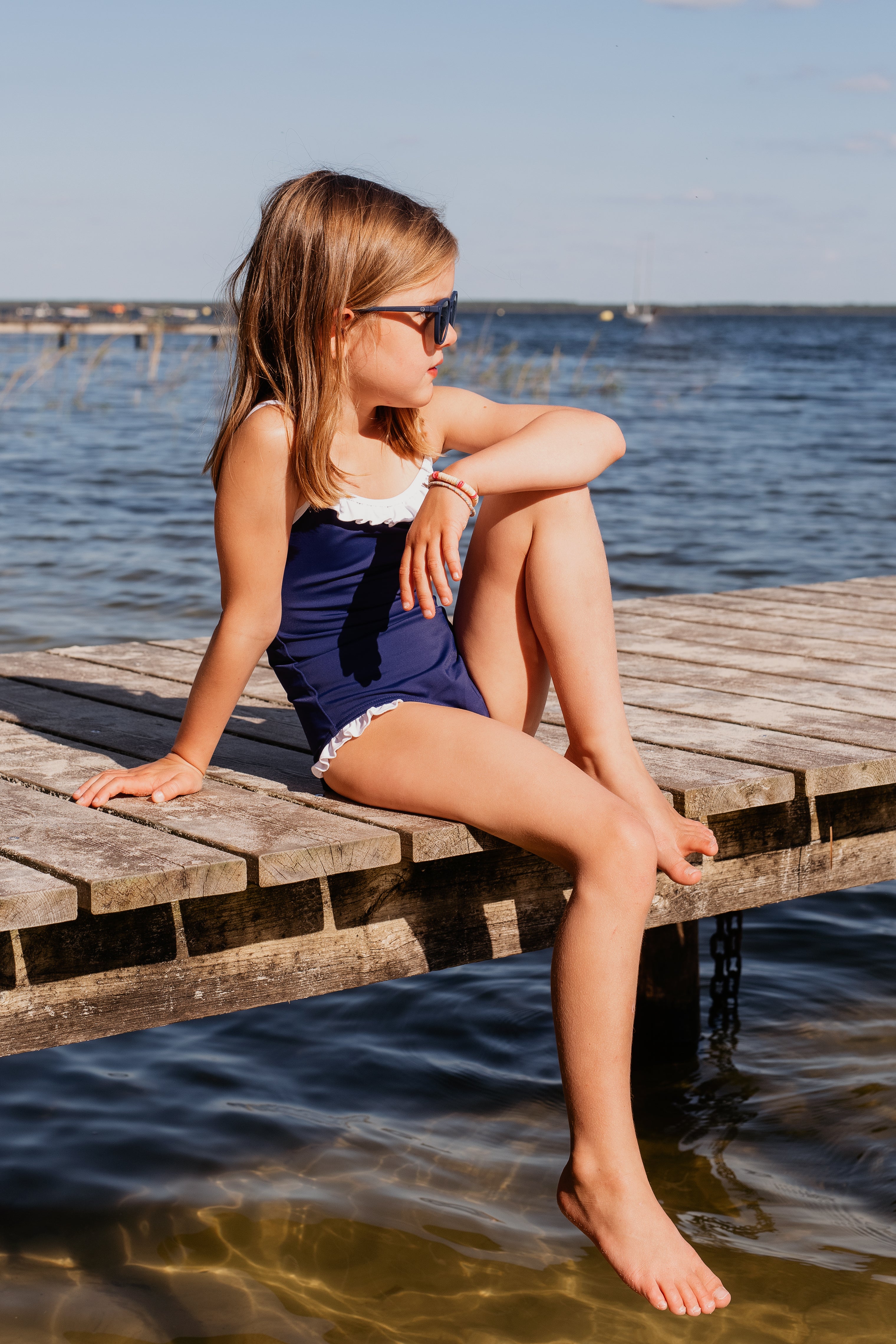 Maillots de bain anti-UV UPF50+ enfant, bébé, fille, garçon Les UltraViolettes éthiques et responsables