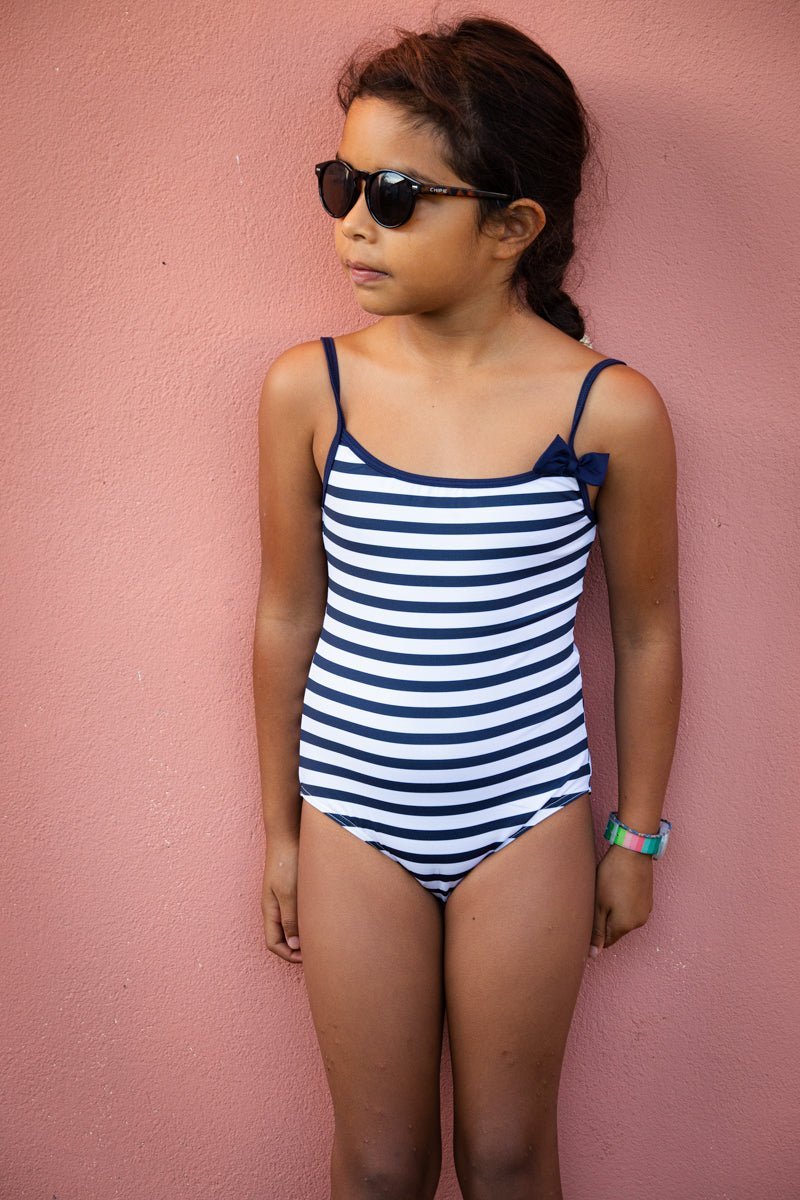 RAYURE MARINE - Les UltraViolettes - Maillots de bain & vêtements anti-UV UPF50+ éthiques et responsables pour toute la famille