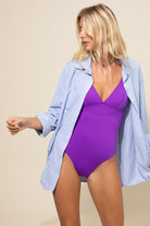 BALI VIOLET  Les UltraViolettes Maillots de bain & vêtements anti-UV UPF50+ éthiques et responsables pour femme
