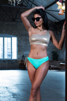 CULOTTE DE BAIN LEBLON ICE MENTA - Les UltraViolettes - Maillots de bain & vêtements anti - UV UPF50+ éthiques et responsables pour toute la famille