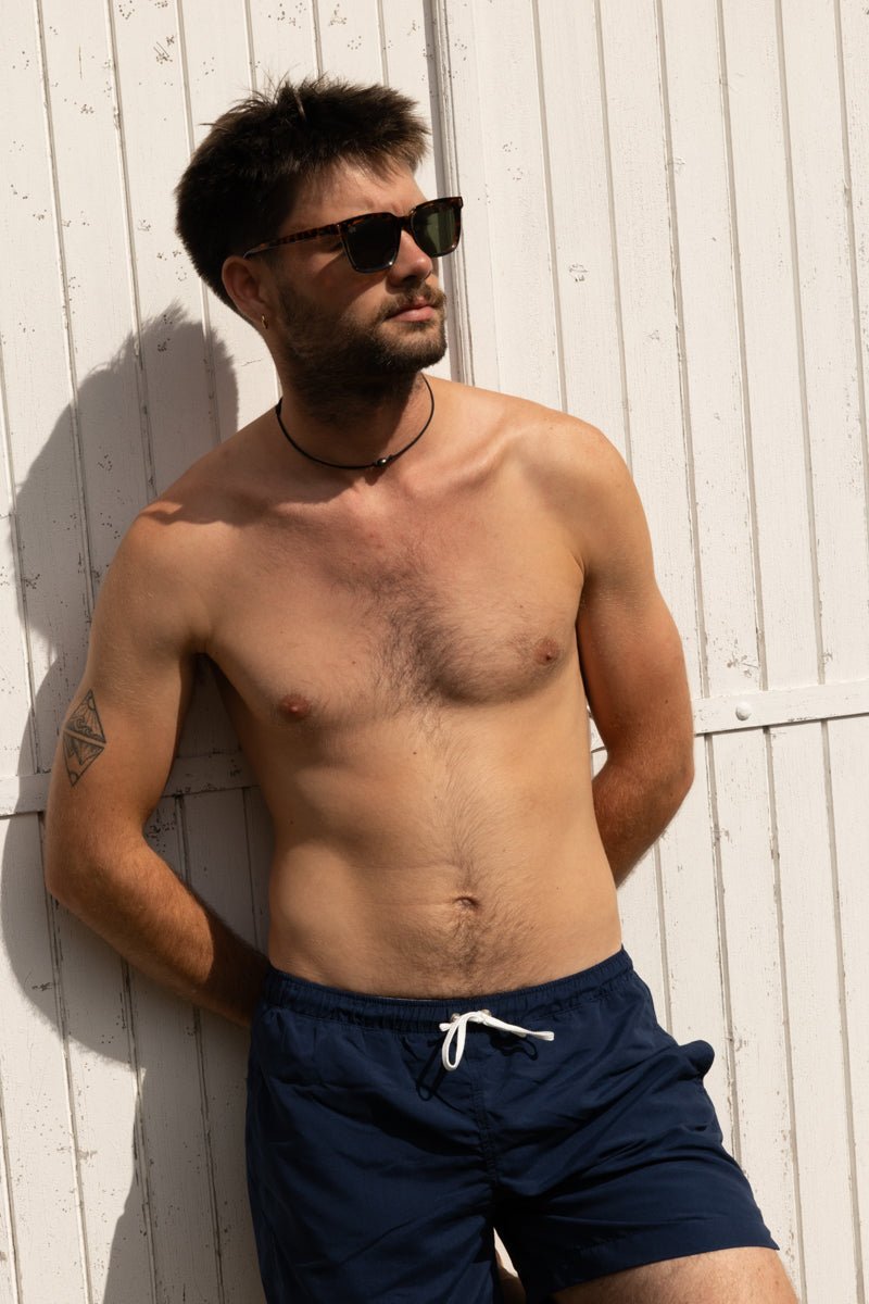 JAMES BLEU MARINE - Les UltraViolettes - Maillots de bain & vêtements anti - UV UPF50+ éthiques et responsables pour toute la famille