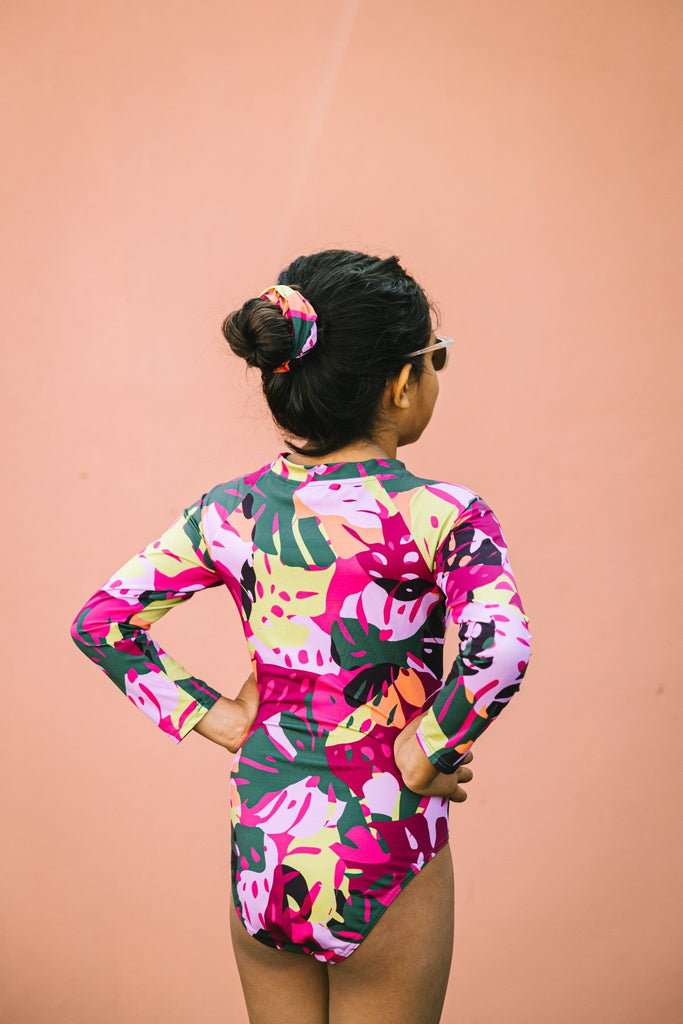 MINI MILOS HAPPY JUNGLE Les UltraViolettes - Maillots de bain & vêtements anti-UV UPF50+ éthiques et responsables pour enfant