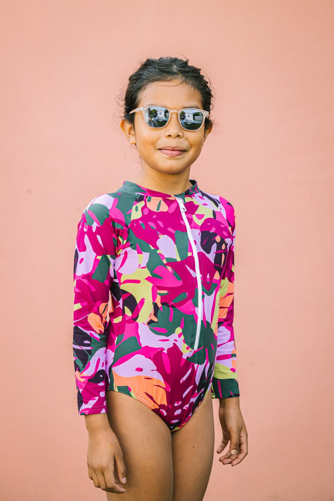 MINI MILOS HAPPY JUNGLE Les UltraViolettes - Maillots de bain & vêtements anti-UV UPF50+ éthiques et responsables pour enfant