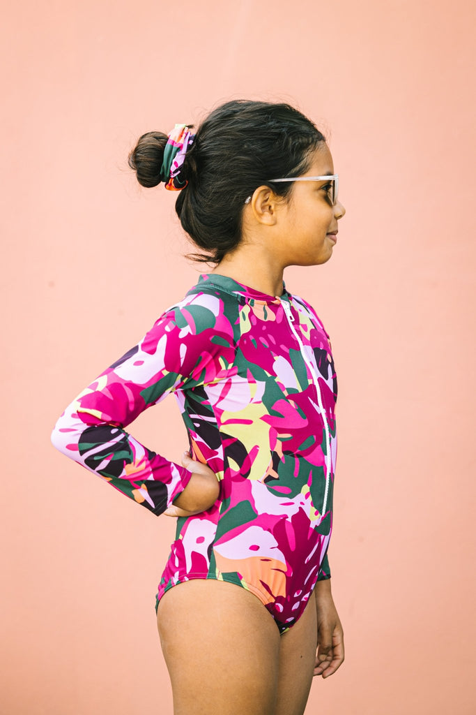 MINI MILOS HAPPY JUNGLE Les UltraViolettes - Maillots de bain & vêtements anti-UV UPF50+ éthiques et responsables pour enfant