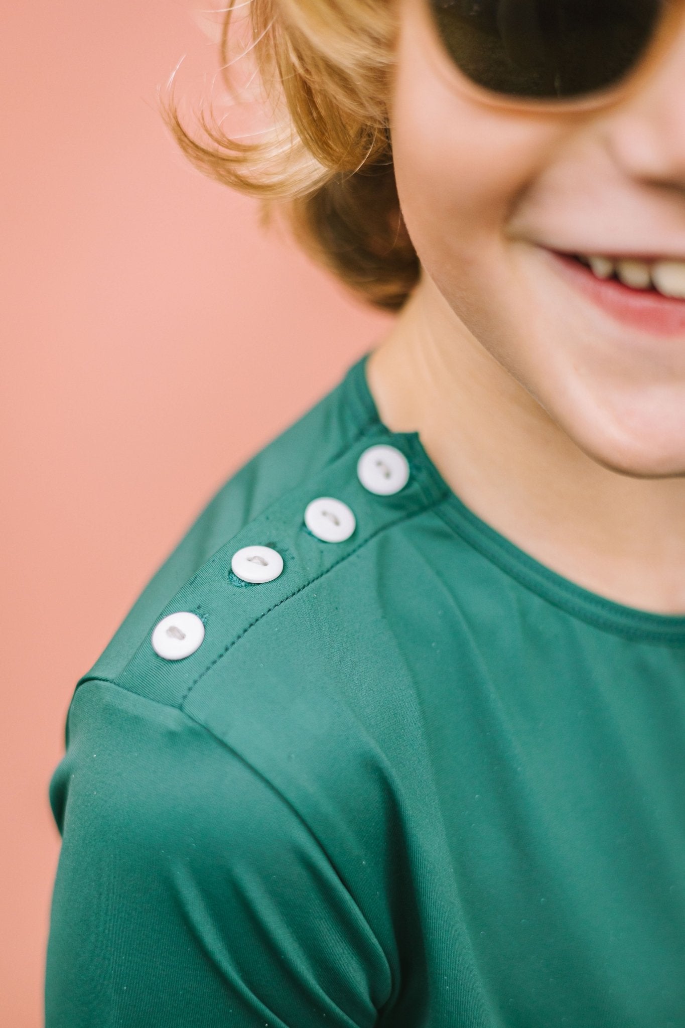 PIRATE VERT PIN - Les UltraViolettes - Maillots de bain & vêtements anti - UV UPF50+ éthiques et responsables pour toute la famille