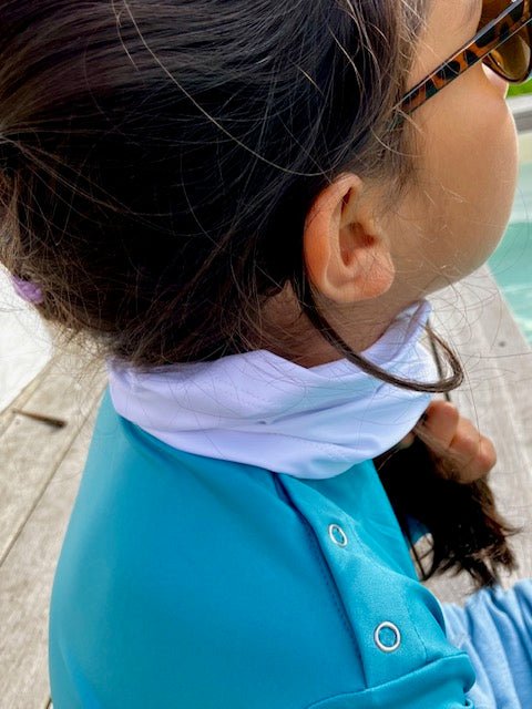 RACOU ENFANT BLANC - Les UltraViolettes - Maillots de bain & vêtements anti - UV UPF50+ éthiques et responsables