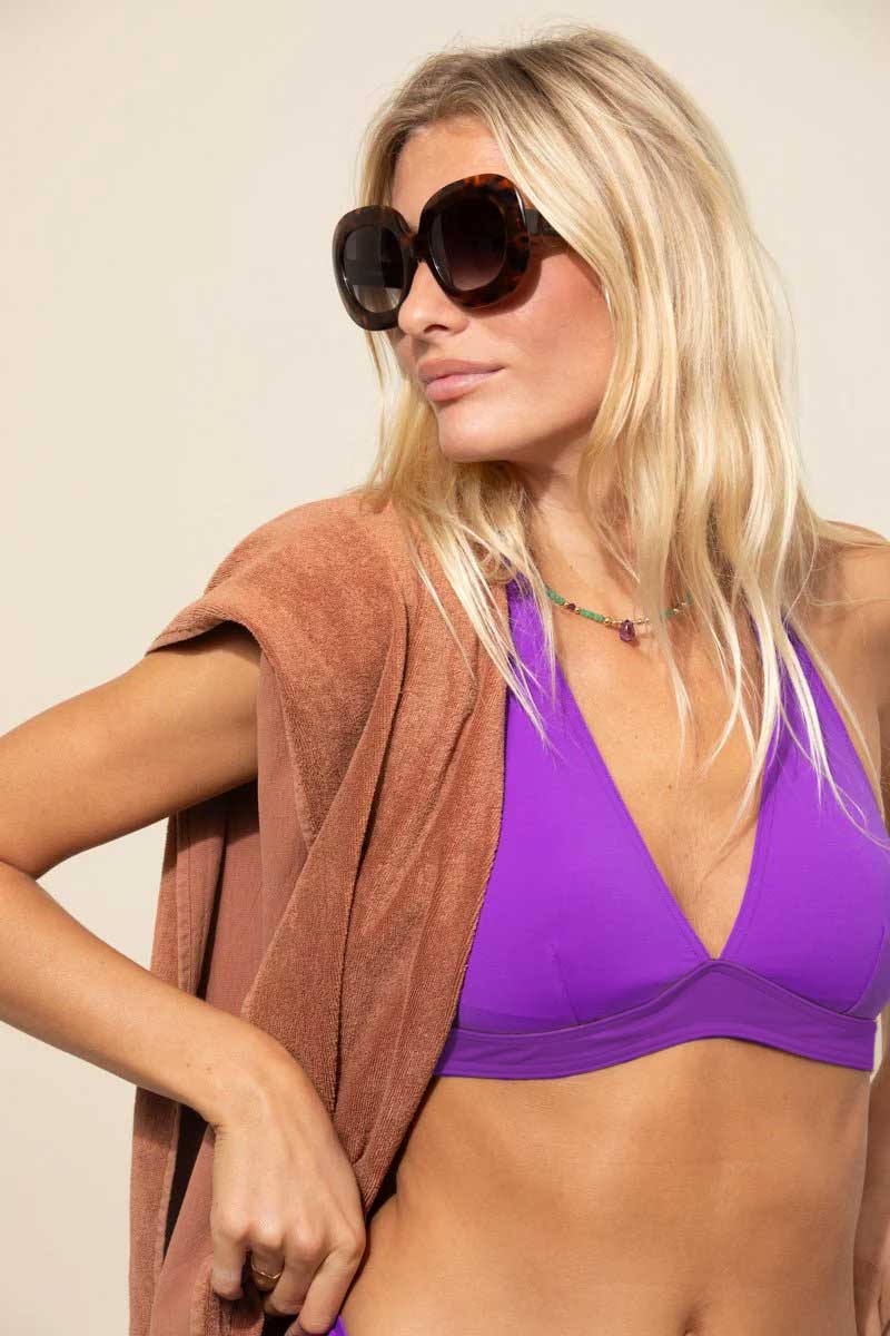 TRIANGLE TANA VIOLET - Les UltraViolettes - Maillots de bain & vêtements anti - UV UPF50+ éthiques et responsables pour toute la famille