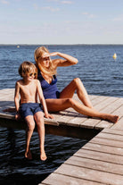 CORSAIRE BLEU MARINE - Les UltraViolettes - Maillots de bain anti-UV éthiques et responsables pour toute la famille