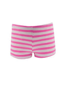 ensemble tee-shirt short de bain enfant fille anti-UV UPF50+ écoresponsable en tissu recyclé confetti rose Les UltraViolettes