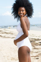 maillots de maternité anti-UV UPF50+ écoresponsables en tissu recyclé Les UltraViolettes