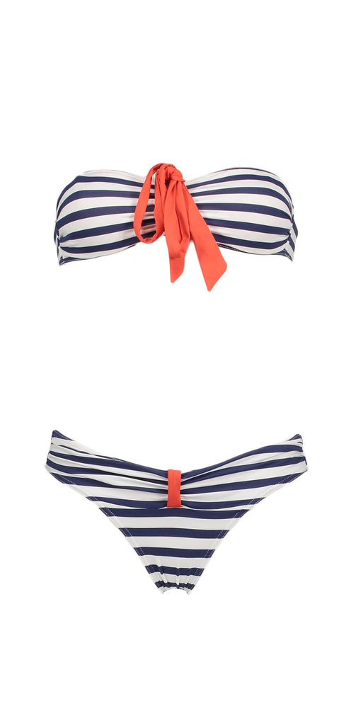 ROMA RAYURE MARINE - Les UltraViolettes - Maillots de bain anti-UV éthiques et responsables pour toute la famille